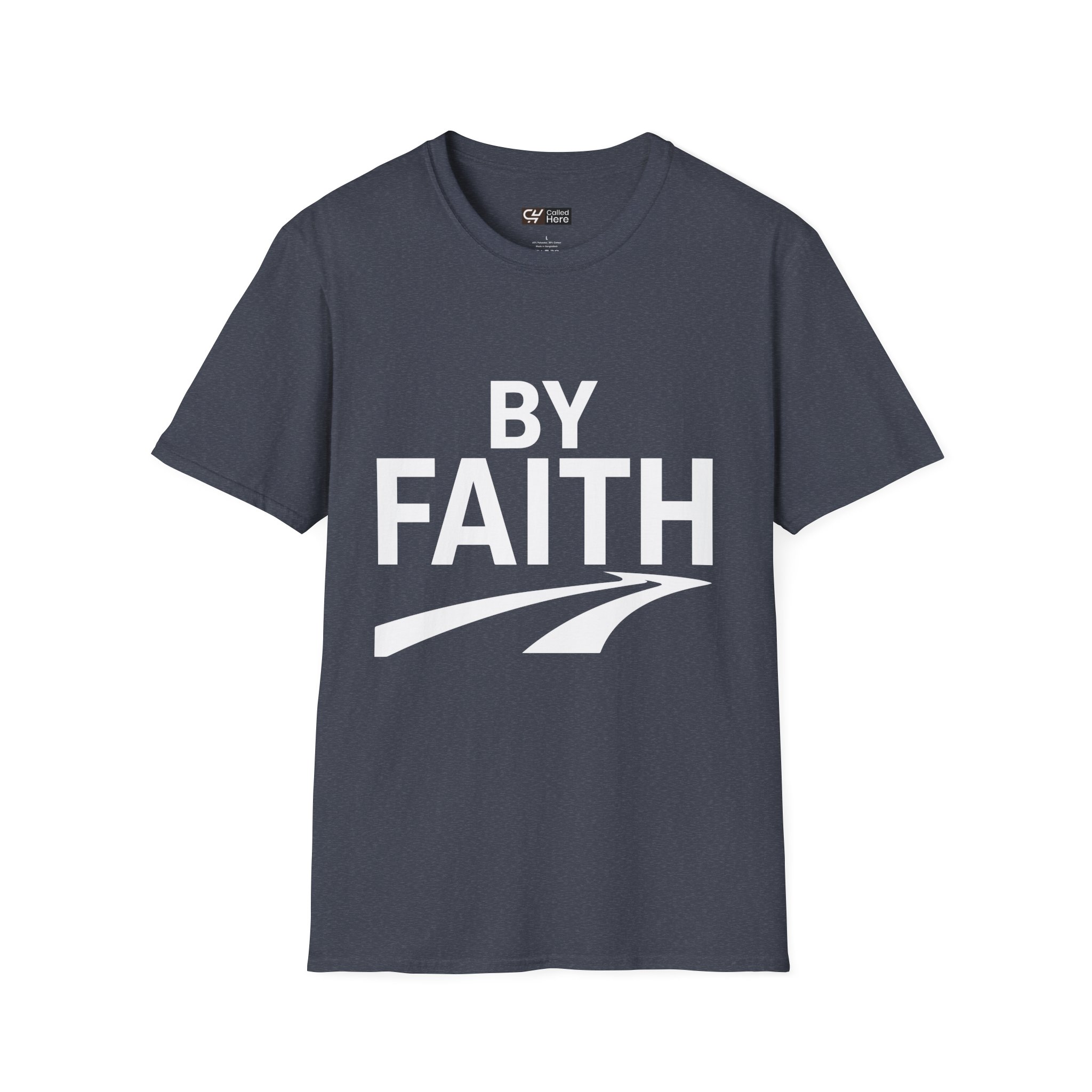 Called Here Walk By Faith T-Shirt: Inspirational Christian Tee