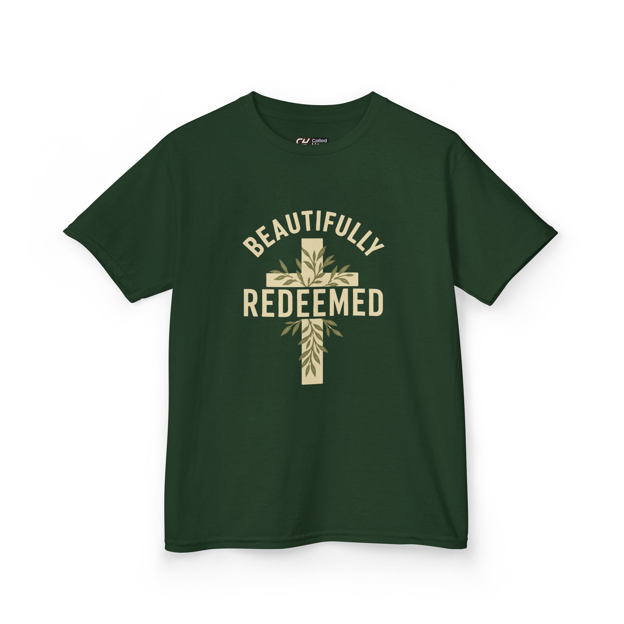 Called Here Kids Tee: Beautifully Redeemed Cross Shirt