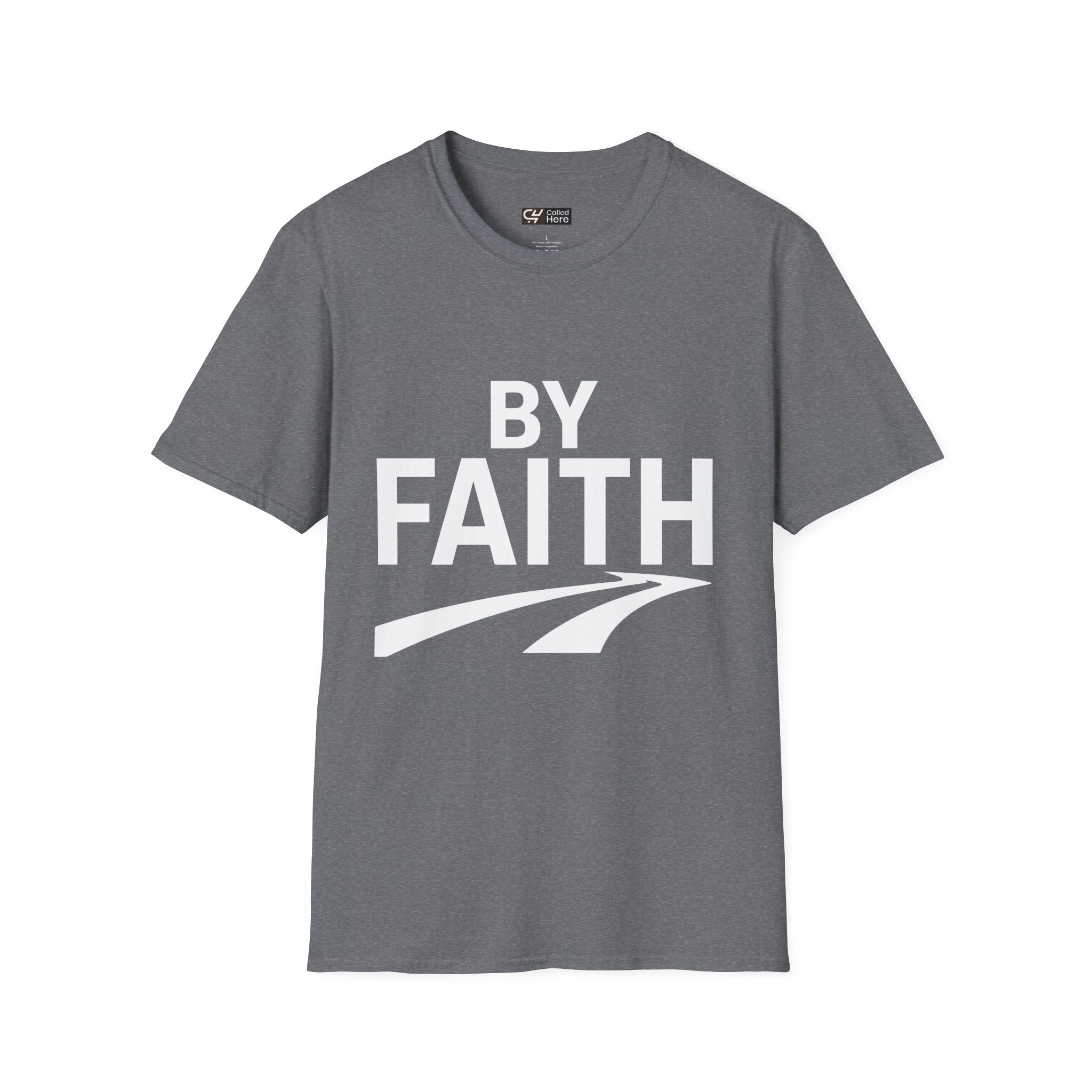 Called Here Walk By Faith T-Shirt: Inspirational Christian Tee