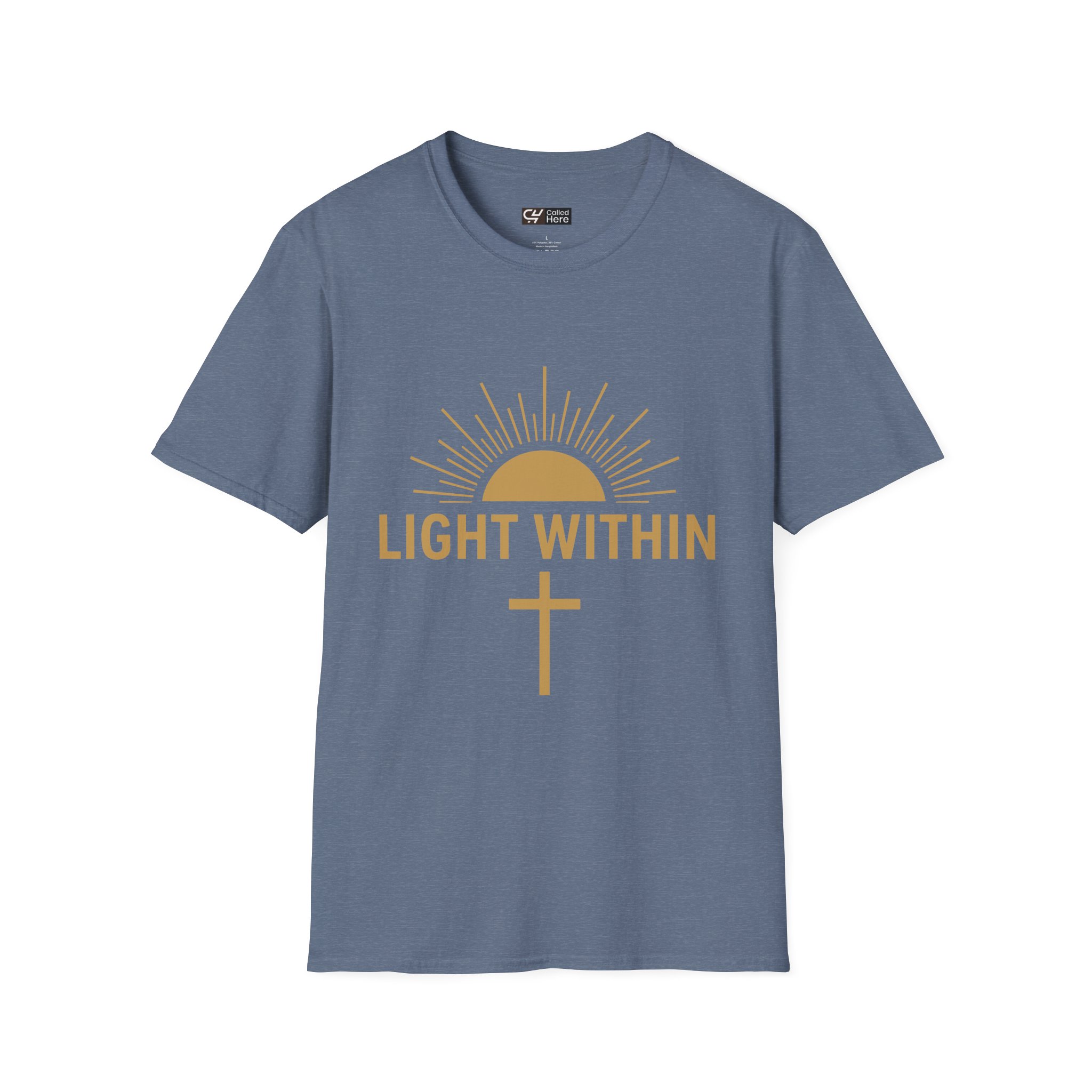 Called Here Light Within Tee: Christian Sunrise Faith T-Shirt
