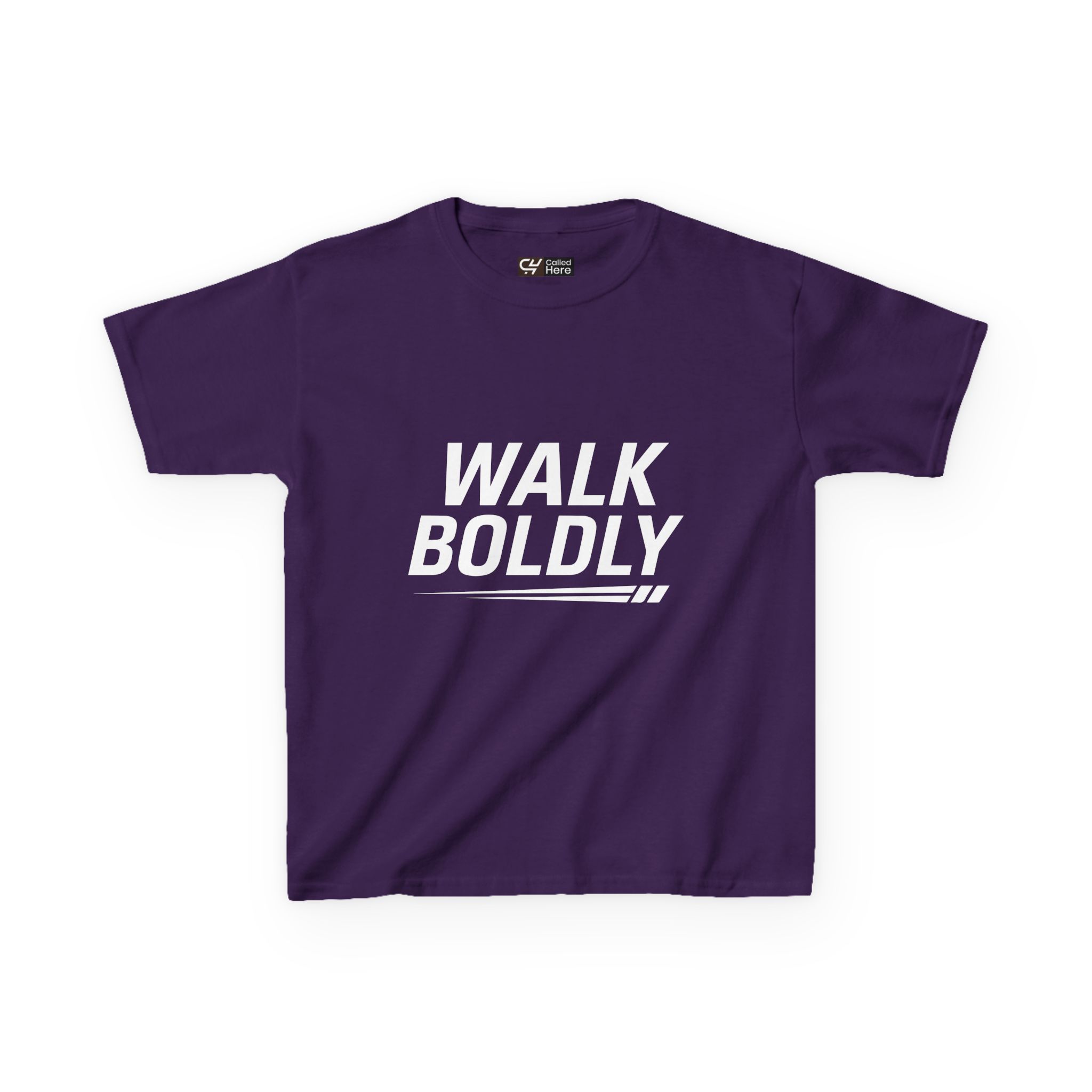 Called Here Kids Tee: Walk Boldly Shirt for Kids