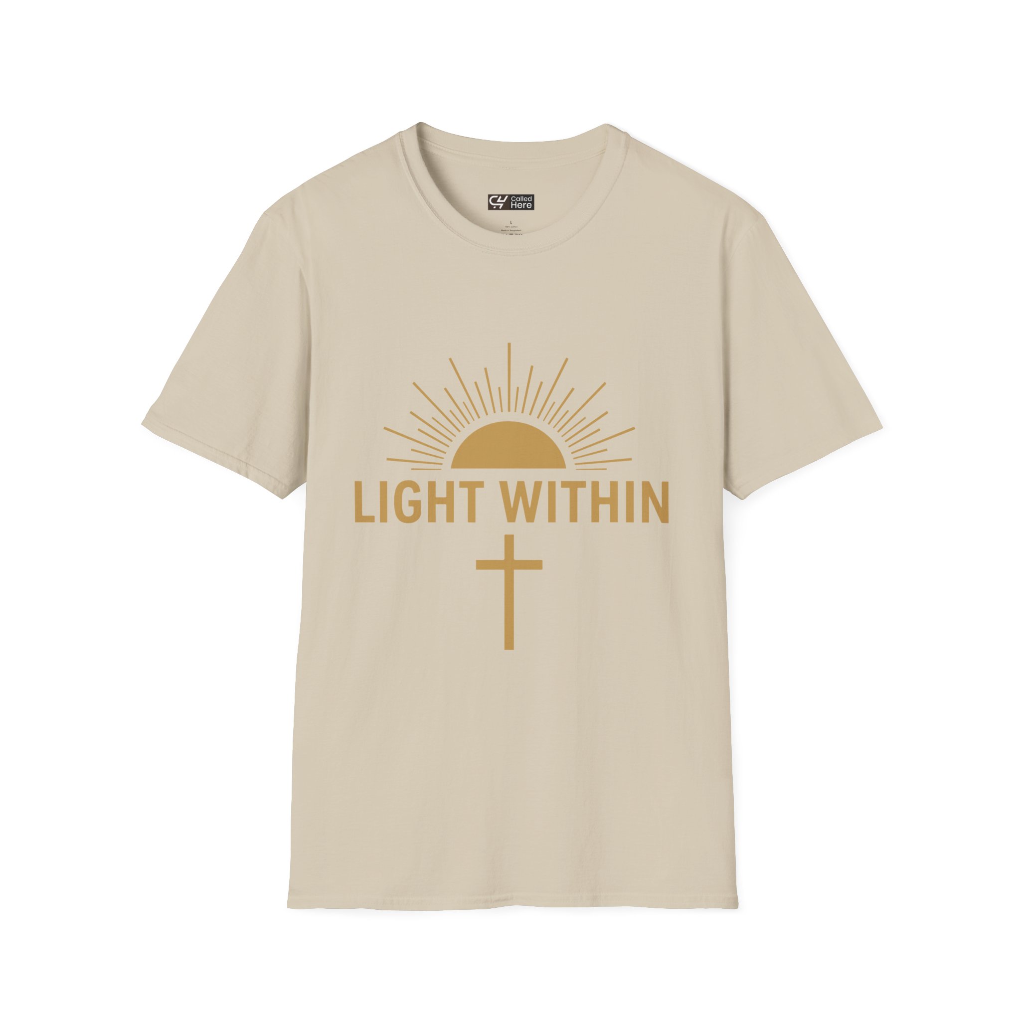 Called Here Light Within Tee: Christian Sunrise Faith T-Shirt