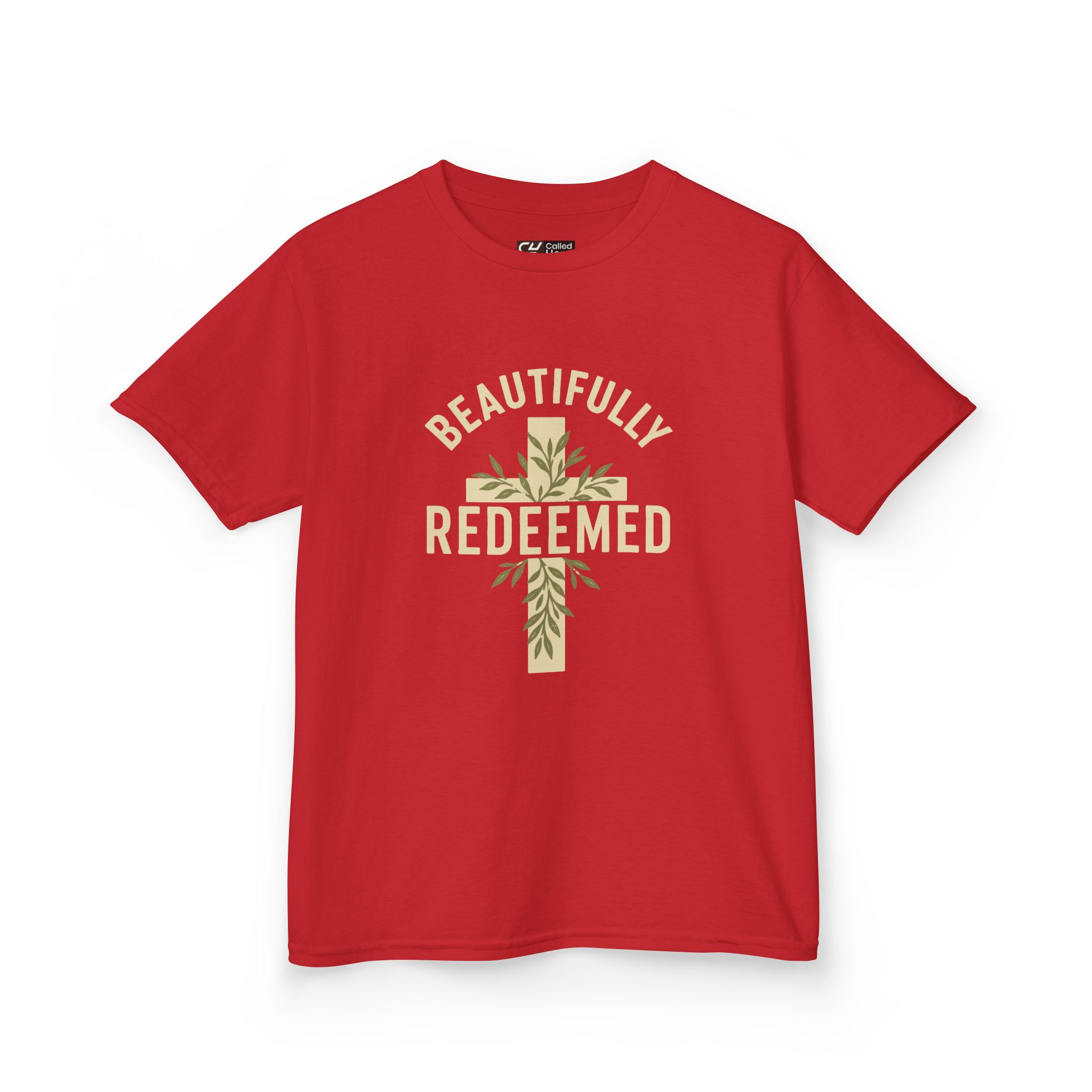 Called Here Kids Tee: Beautifully Redeemed Cross Shirt