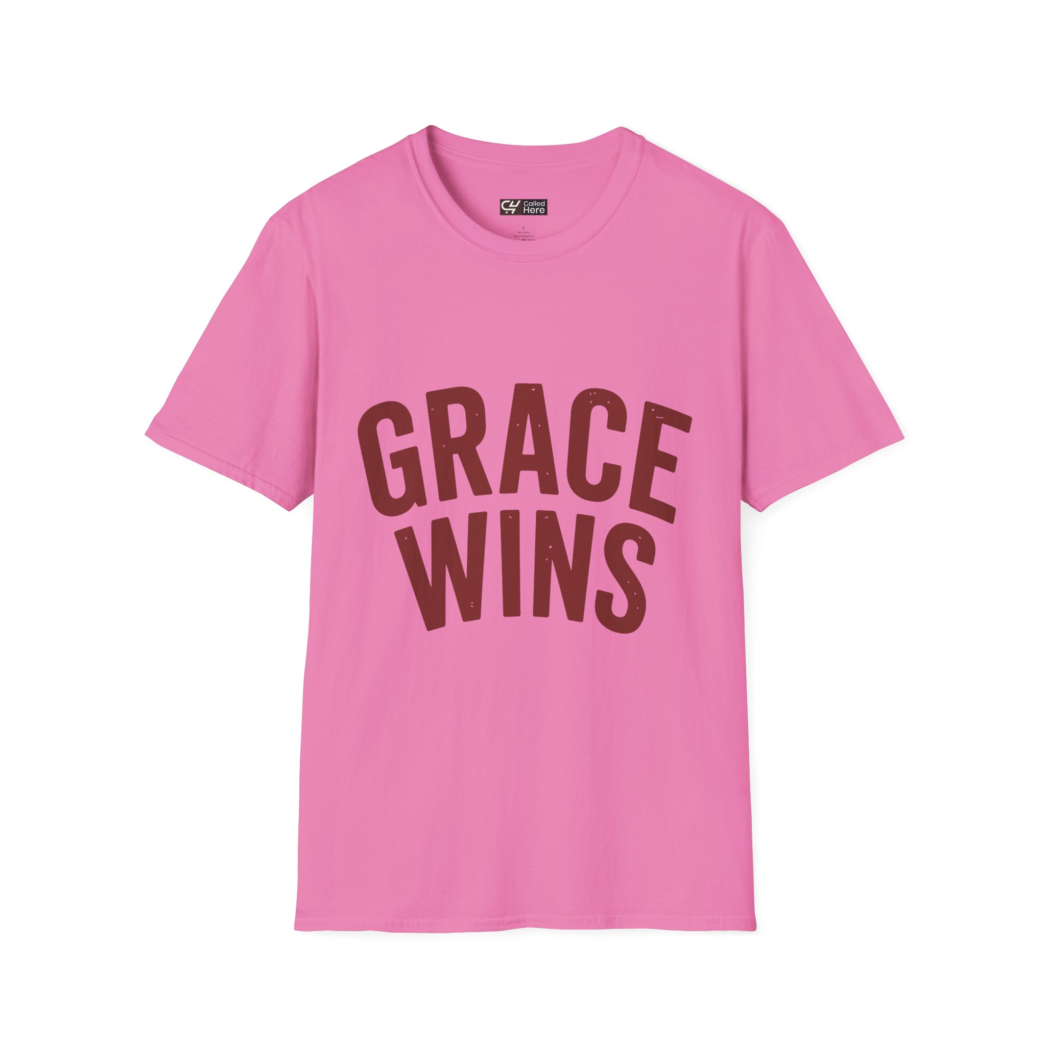 Called Here Grace Wins T-Shirt: Grace Tee