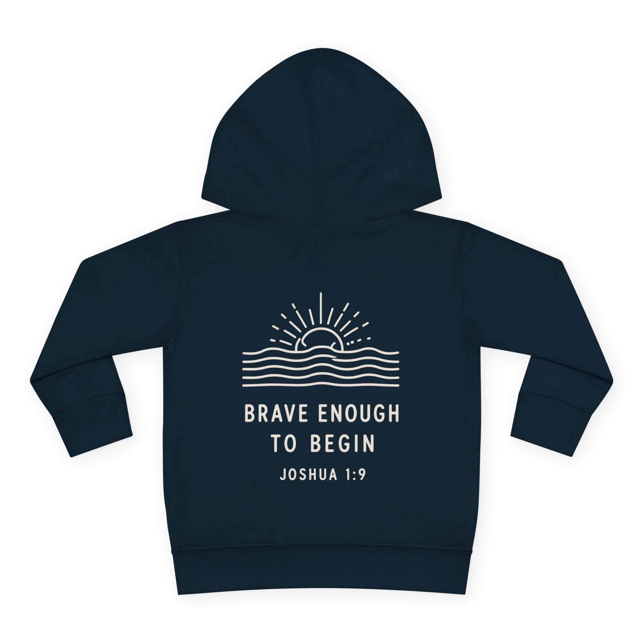 Called Here Toddler Hoodie: Brave Enough to Begin - Joshua 1:9