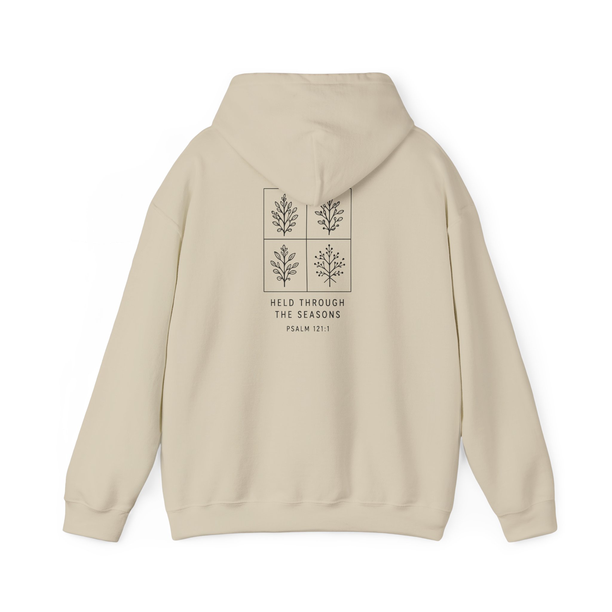 Called Here Seasons of Grace Hoodie: Held Through the Seasons - Psalm 121:4