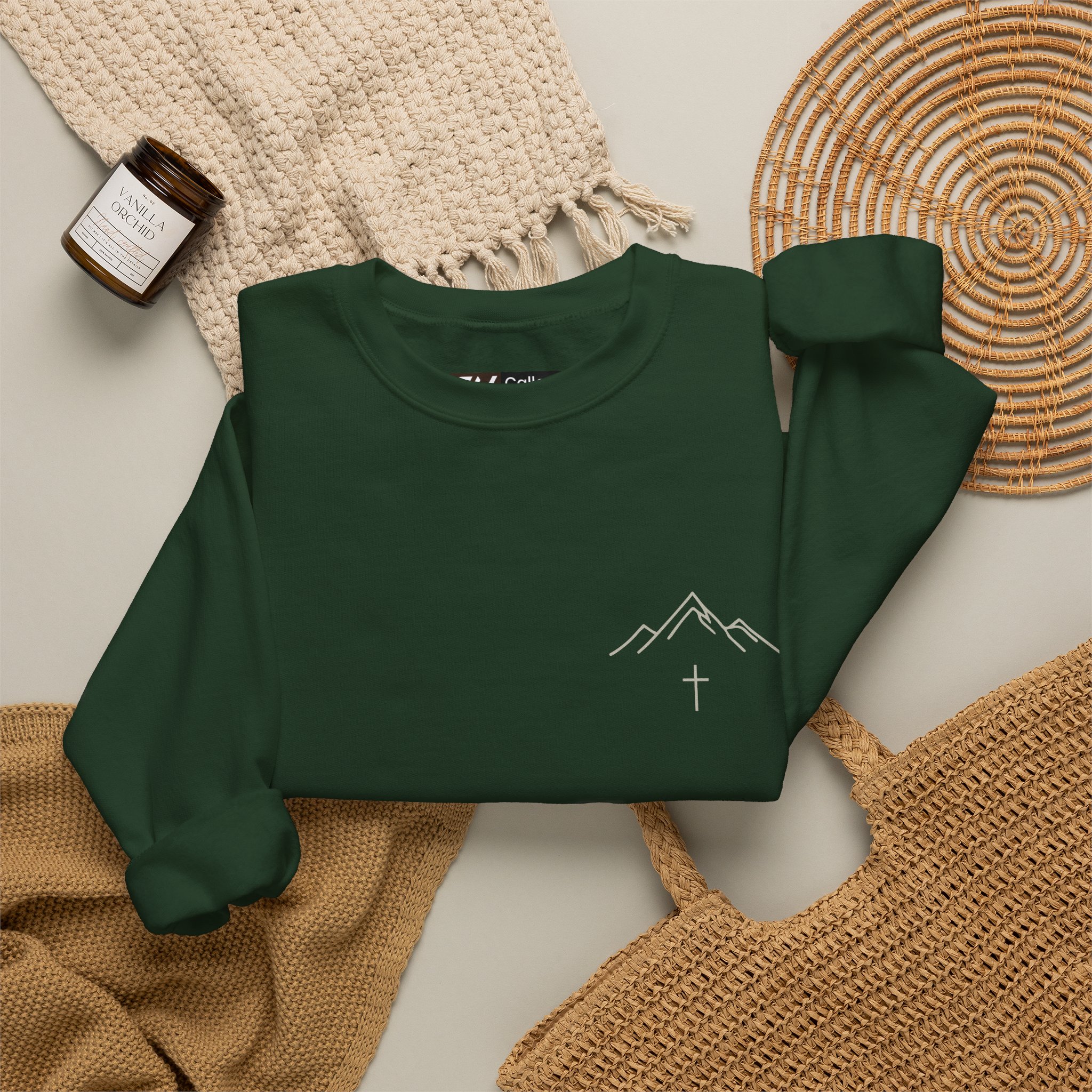 Called Here Christian Crewneck Sweatshirt: Grace in the Gaps - Ephesians 3:20