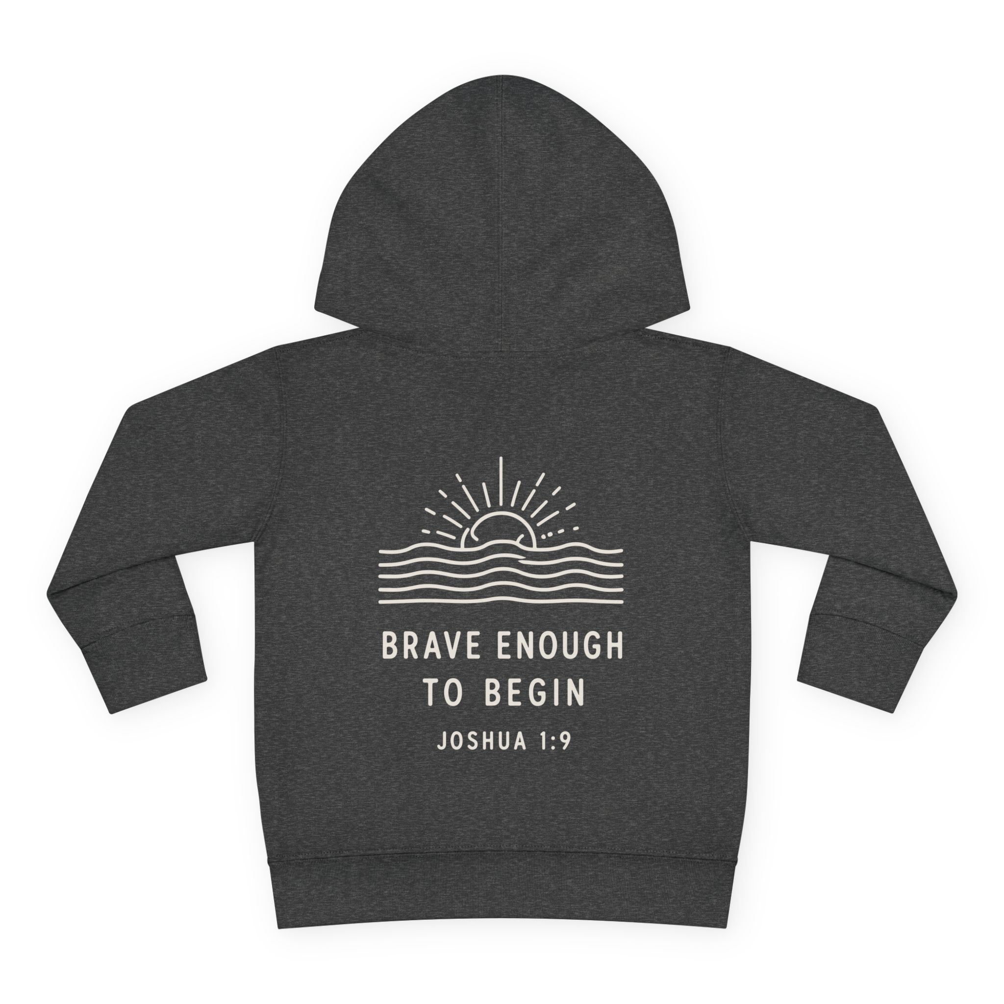 Called Here Toddler Hoodie: Brave Enough to Begin - Joshua 1:9
